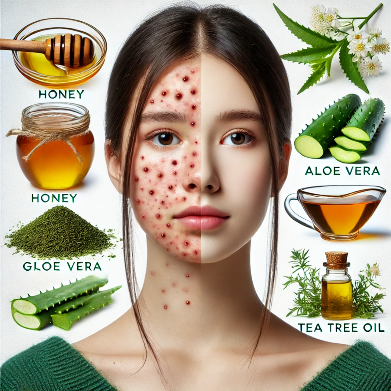Rahsia Kulit Bebas Jerawat Dengan Bahan Semula Jadi